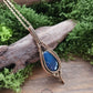 Labradorite Bronze Necklace