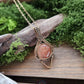Sunstone Bronze Necklace