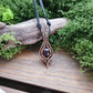 Garnet Copper Necklace