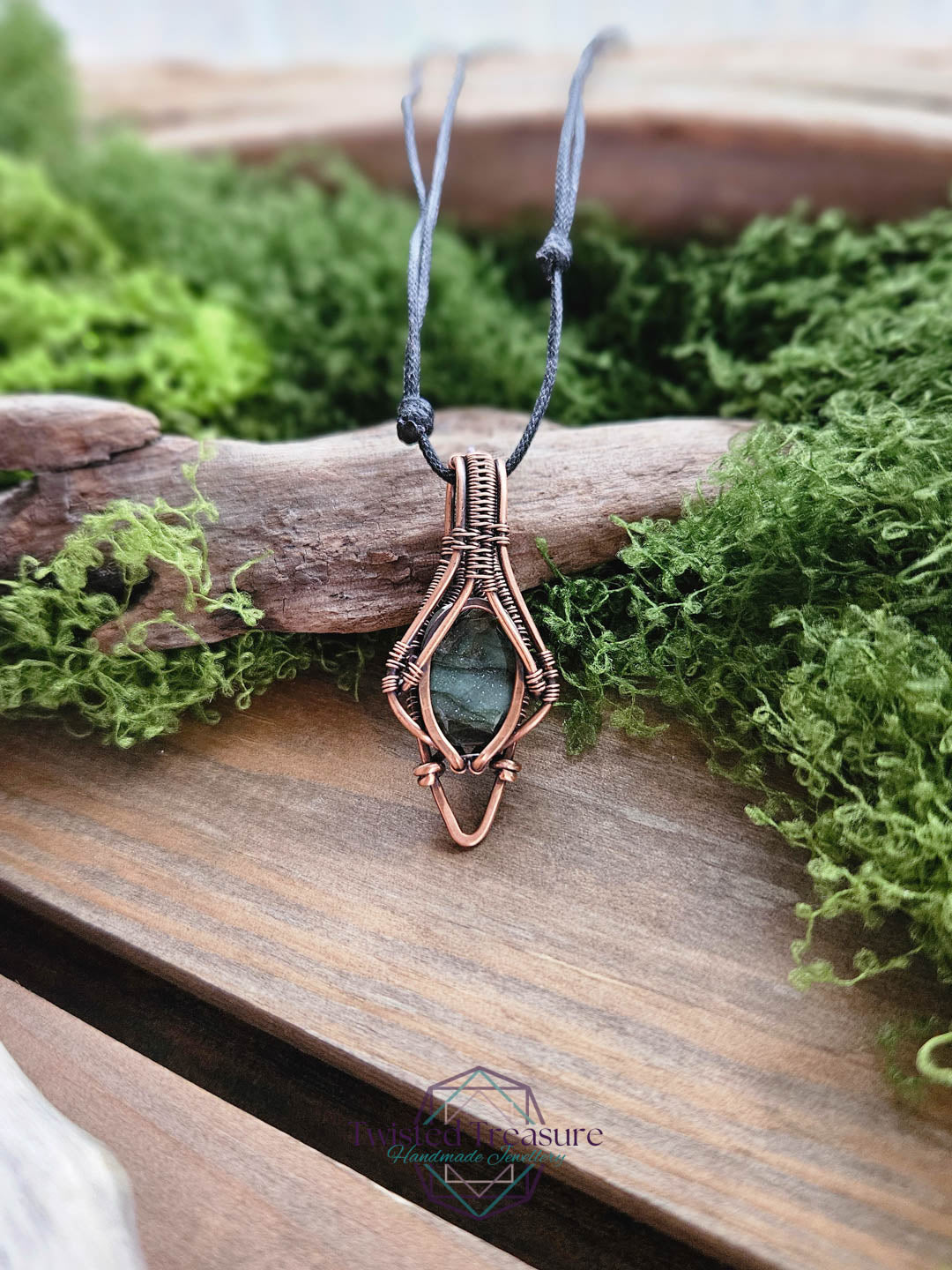 Labradorite Copper Necklace