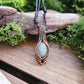 Aquamarine Copper Necklace