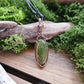 Vesuvianite Copper Necklace
