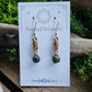 Bronze Curlicue Earrings - Jade