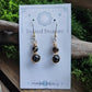 Bronze Alchemy Earrings - Tourmaline & Garnet