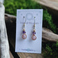 Bronze Alchemy Earrings - Amethyst & Rose Quartz