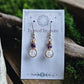 Bronze Alchemy Earrings - Amethyst & Quartz
