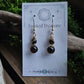 Bronze Alchemy Earrings - Tourmaline & Garnet