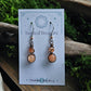 Copper Alchemy Earrings - Sunstone