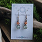 Copper Alchemy Earrings - Sunstone & Prehnite