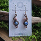 Copper Phase Earrings - Rhodonite & Sodalite