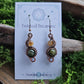 Copper Phase Earrings - Citrine & Green Tourmaline