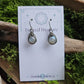 Titanium Dew Drop Earrings - Labradorite