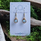 Bronze Dew Drop Earrings - Labradorite