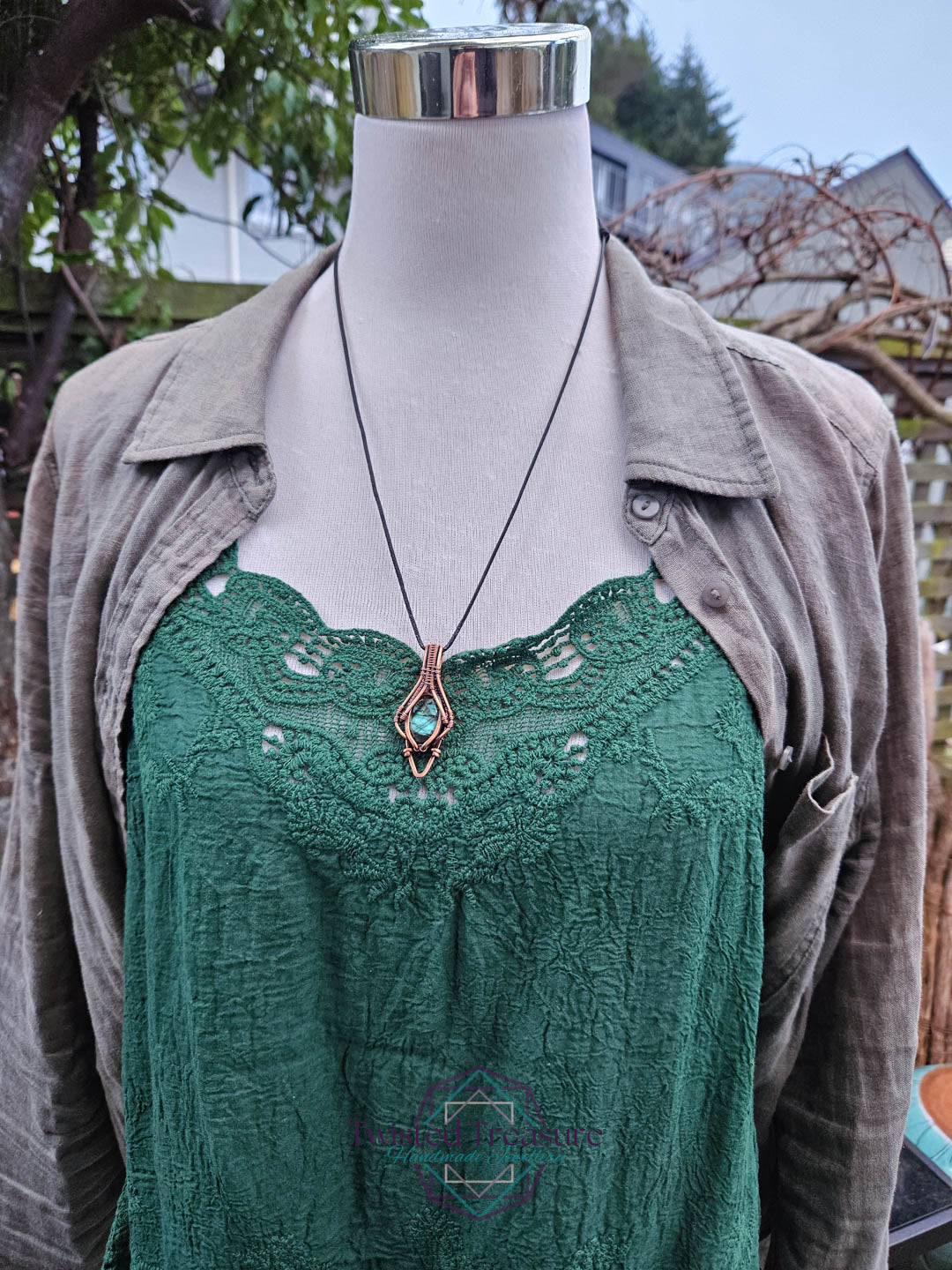 Labradorite Copper Necklace