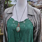 Green Aventurine Copper Necklace