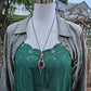 Amethyst Bronze Necklace