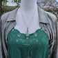 Amazonite Bronze Necklace
