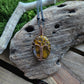 Tiger's Eye Copper Tree of Life Necklace
