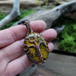 Tiger's Eye Copper Tree of Life Necklace