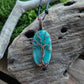 Amazonite and Copper Tree of Life Necklace