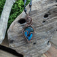 Labradorite Copper Heart Necklace