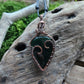 Green Aventurine Copper Heart Necklace