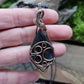 Labradorite Copper Moon Necklace