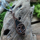 Labradorite Copper Moon Necklace