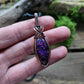 Reconstituted Turquoise Copper Necklace