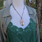 Morganite and Copper Tree of Life Necklace