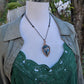 Green Aventurine Copper Heart Necklace