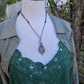 Labradorite Copper Moon Necklace