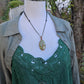 Vesuvianite Copper Tree of Life Necklace