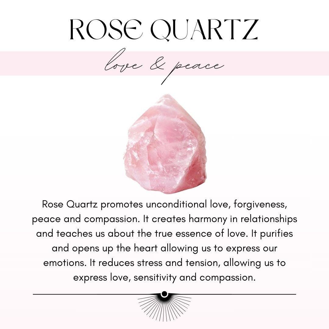 Rose Quartz and Silver Necklace