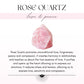 Rose Quartz and Copper Necklace