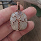 Belomorite and Copper Tree Necklace
