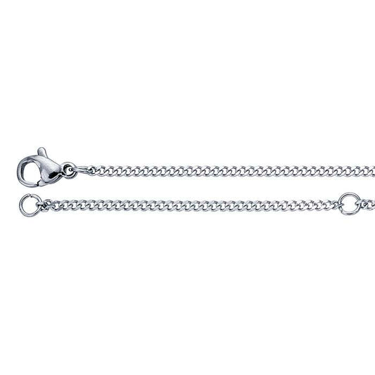 Upgrade - Stainless Steel Diamond Curb Chain 18" & 20"